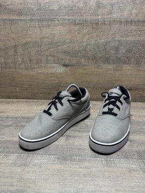 Heelys Launch Taupe Canvas Skate Shoes Men's Size 11